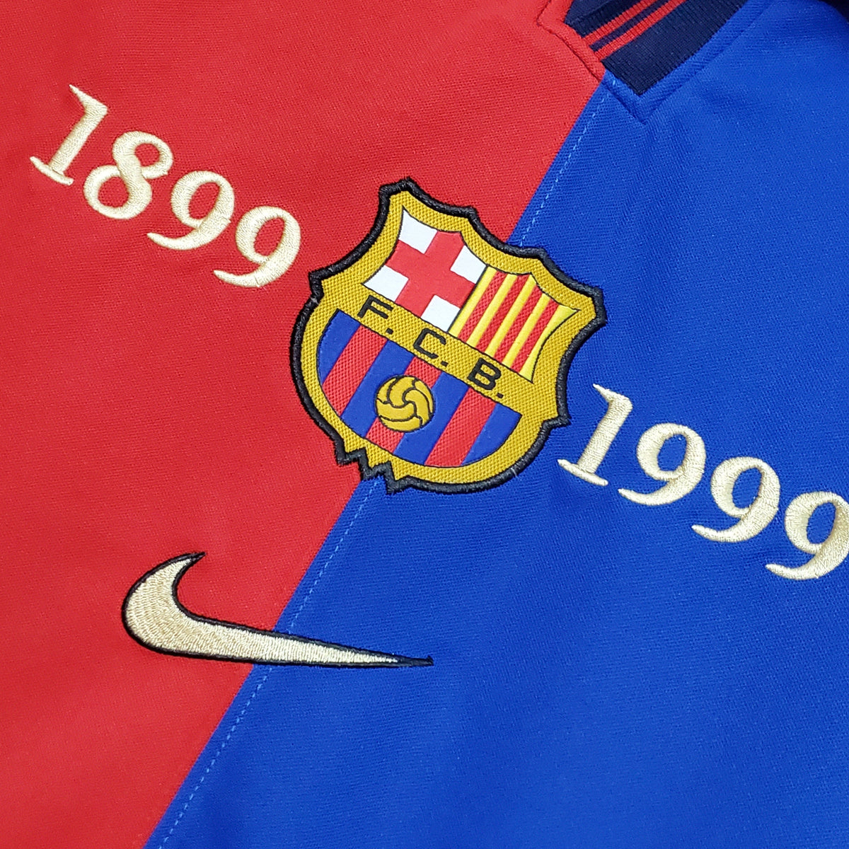 Camiseta Barcelona I Edición Especial 100° Hombre (Retro) - Versión Hincha