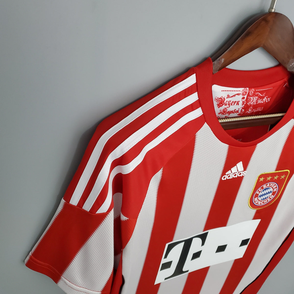 Camiseta Bayern De Munich Local 2010 Hombre (Retro) - Versión Hincha