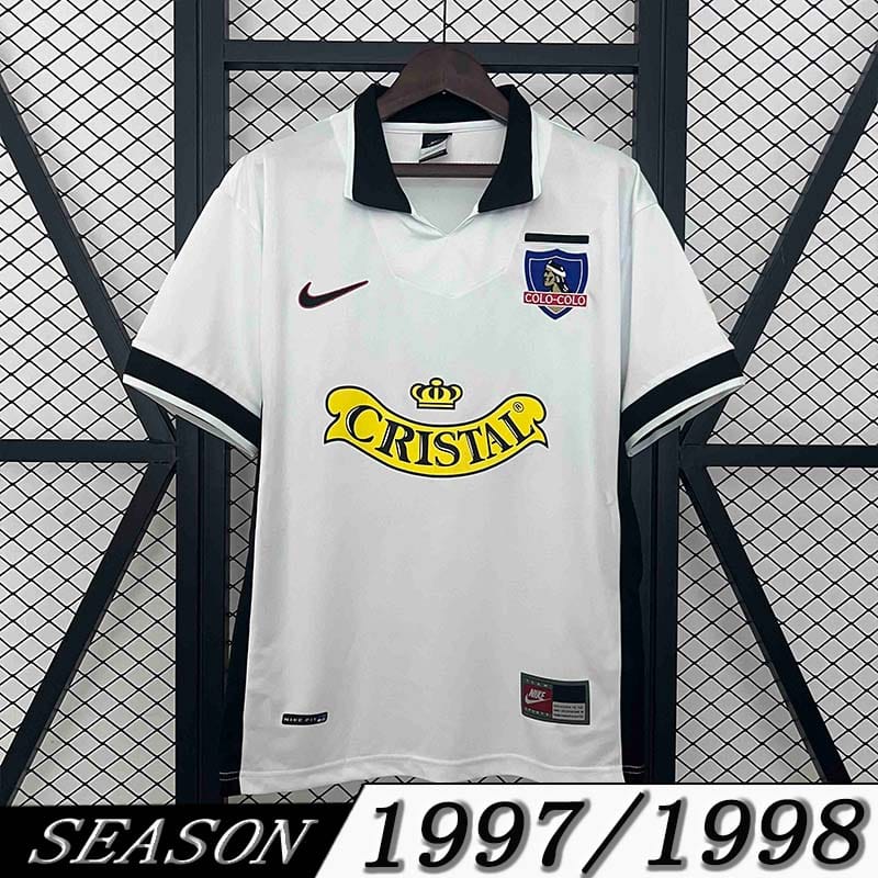 Camiseta Colo-Colo Local 1997/98 Hombre (Retro) - Versión Hincha