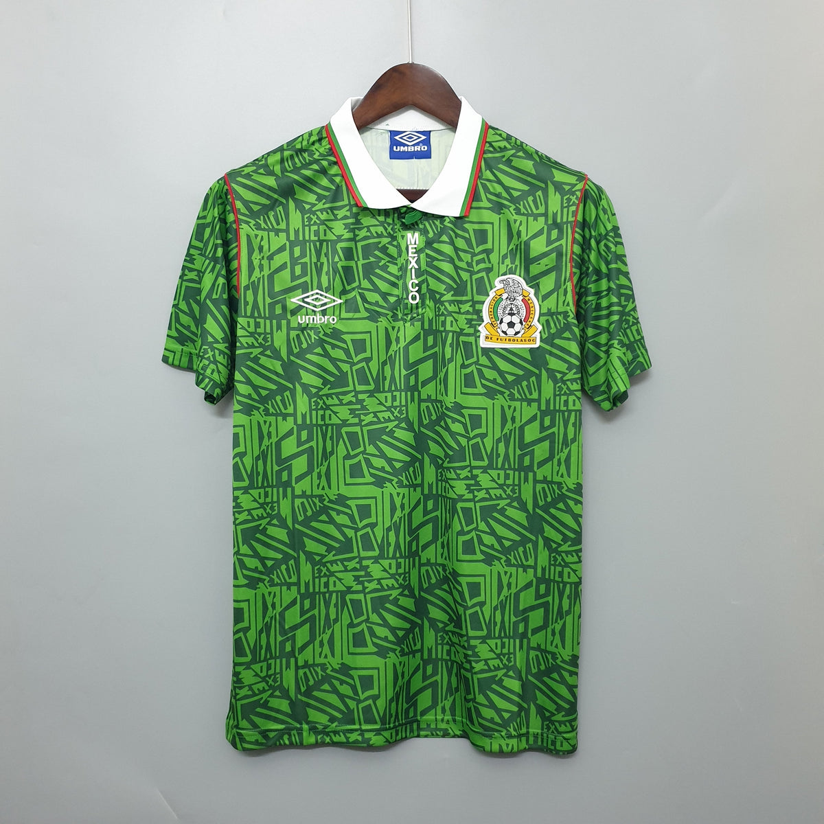 Camiseta México I 94/95 Hombre (Retro) - Versión Hincha