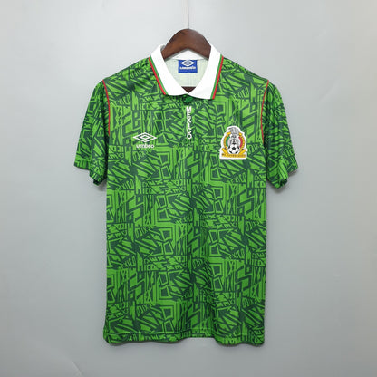Camiseta México I 94/95 Hombre (Retro) - Versión Hincha