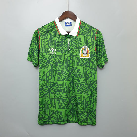 Camiseta México I 94/95 Hombre (Retro) - Versión Hincha