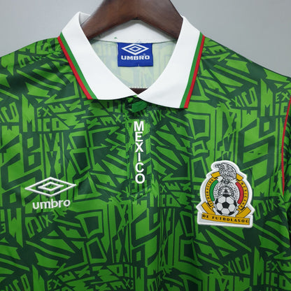 Camiseta México I 94/95 Hombre (Retro) - Versión Hincha