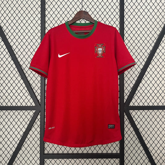 Camiseta Portugal Local 2012 Hombre (Retro) - Versión Hincha