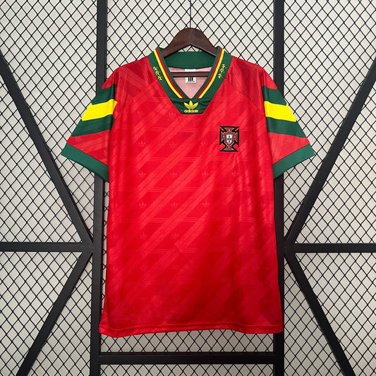 Camiseta Portugal I 92/94 Hombre (Retro) - Versión Hincha