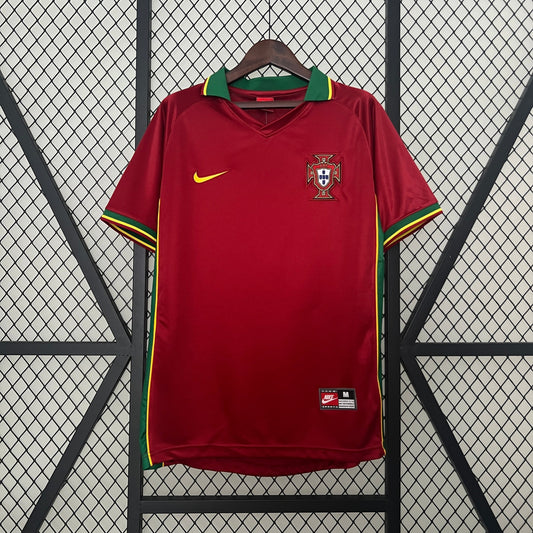 Camiseta Portugal I 97/98 Hombre (Retro) - Versión Hincha