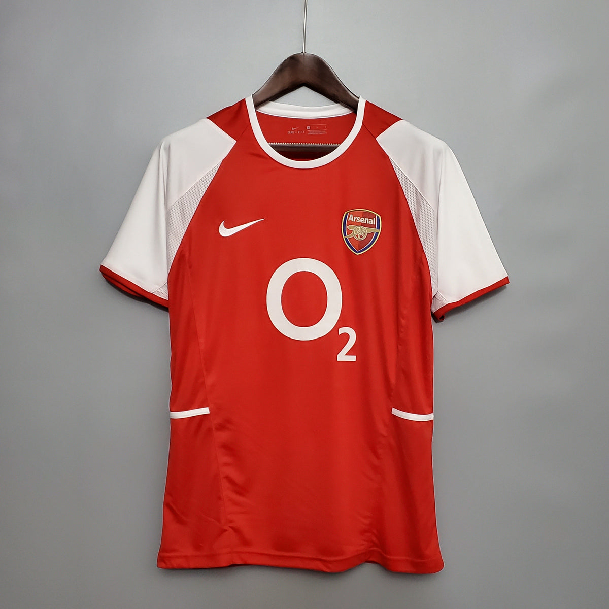 Camiseta Arsenal 02/04 I Hombre (Retro) - Versión Hincha