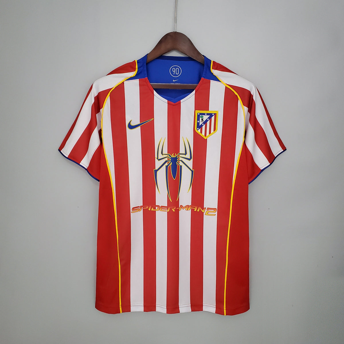 Camiseta Atlético De Madrid I 04/05 Hombre (Retro) - Versión Hincha