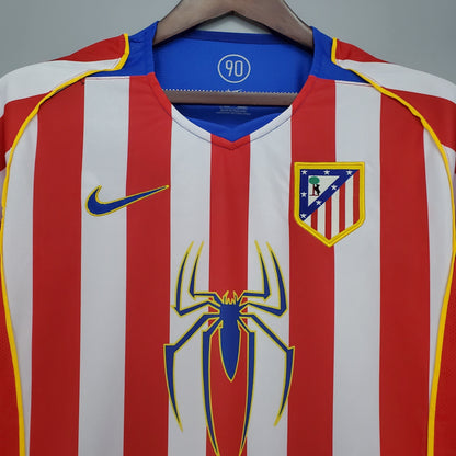 Camiseta Atlético De Madrid I 04/05 Hombre (Retro) - Versión Hincha