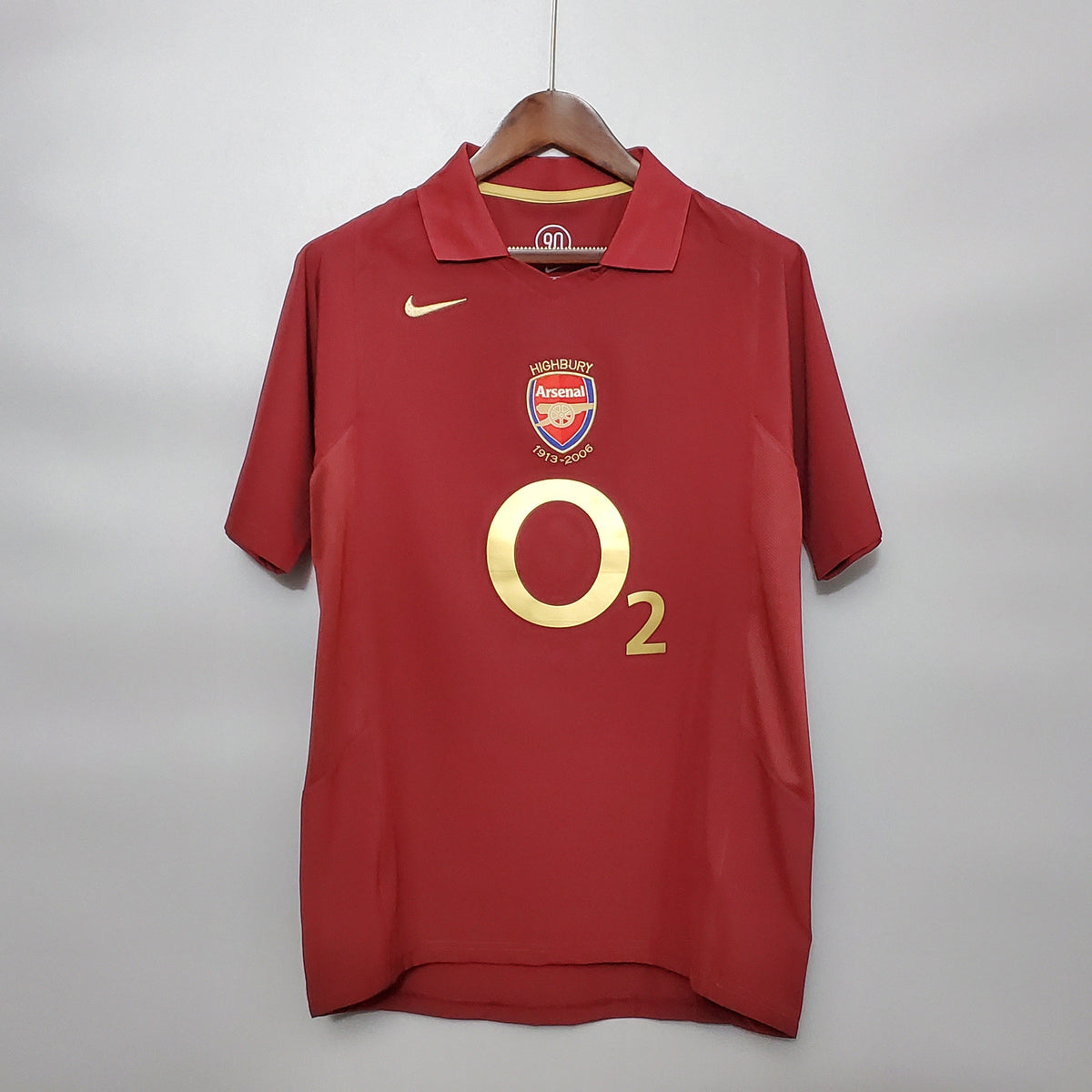 Camiseta Arsenal 05/06 Ii Hombre (Retro) - Versión Hincha