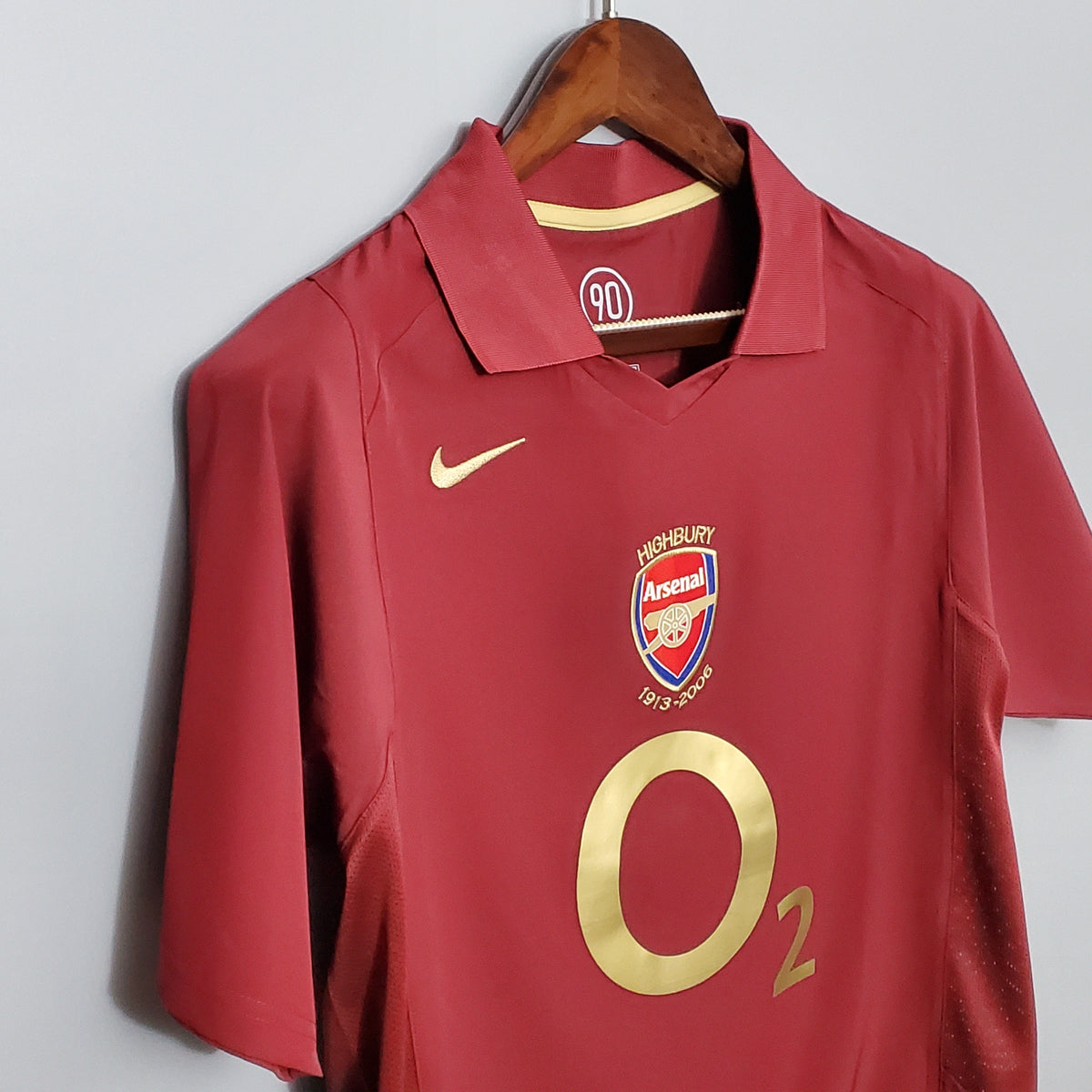 Camiseta Arsenal 05/06 Ii Hombre (Retro) - Versión Hincha