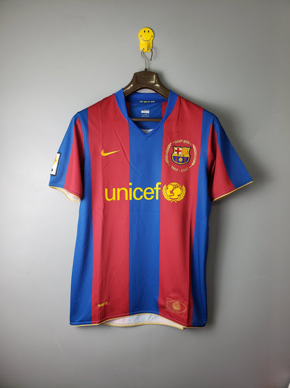 Camiseta Barcelona I 07/08 Hombre (Retro) - Versión Hincha