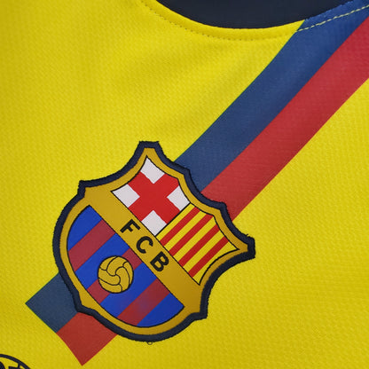 Camiseta Barcelona I 08/09 Hombre (Retro) - Versión Hincha