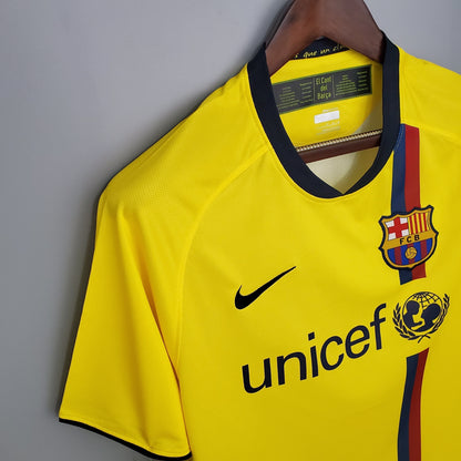 Camiseta Barcelona I 08/09 Hombre (Retro) - Versión Hincha