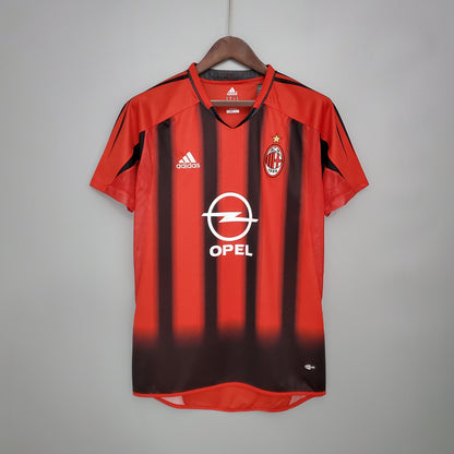 Camiseta Milan Xiii 04/05 Hombre (Retro) - Versión Hincha