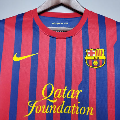 Camiseta Barcelona I 11/12 Hombre (Retro) - Versión Hincha