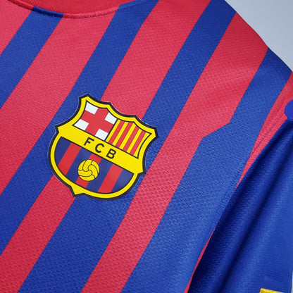 Camiseta Barcelona I 11/12 Hombre (Retro) - Versión Hincha