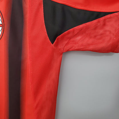 Camiseta Milan Xiii 04/05 Hombre (Retro) - Versión Hincha