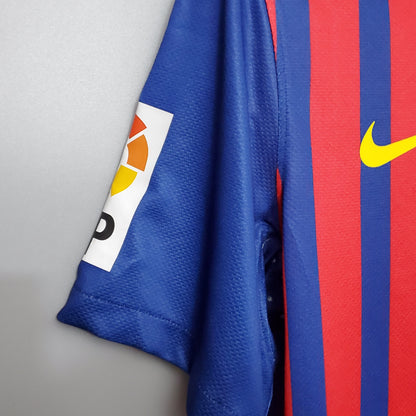 Camiseta Barcelona I 11/12 Hombre (Retro) - Versión Hincha