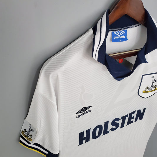 Camiseta Tottenham L 94/95 Hombre (Retro) - Versión Hincha