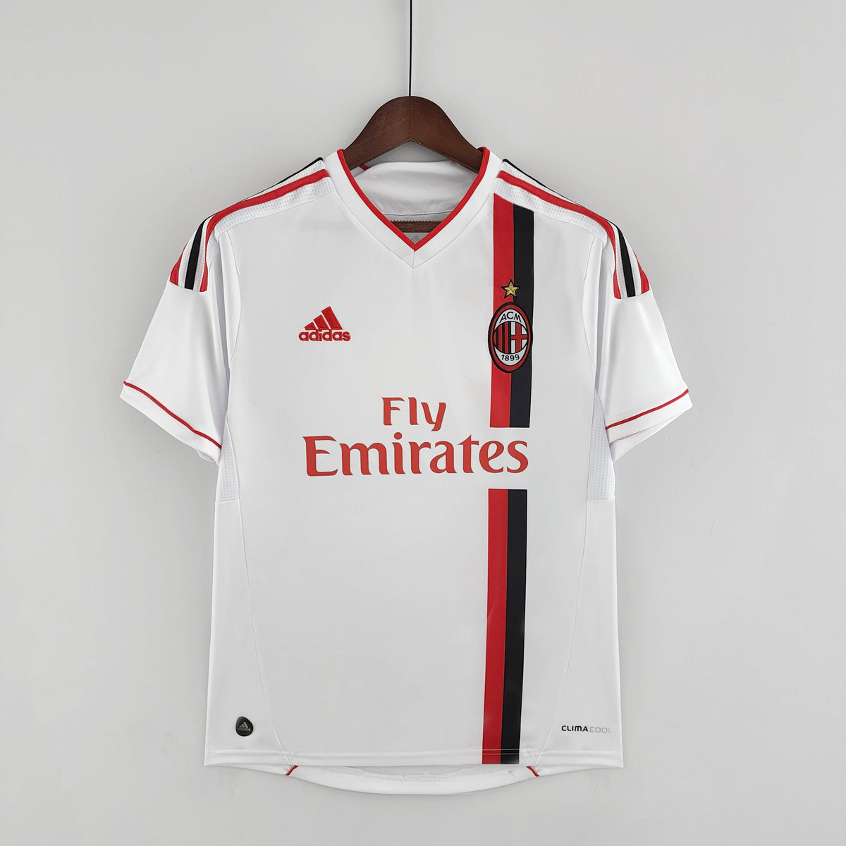 Camiseta Milan Xv 11/12 Hombre (Retro) - Versión Hincha