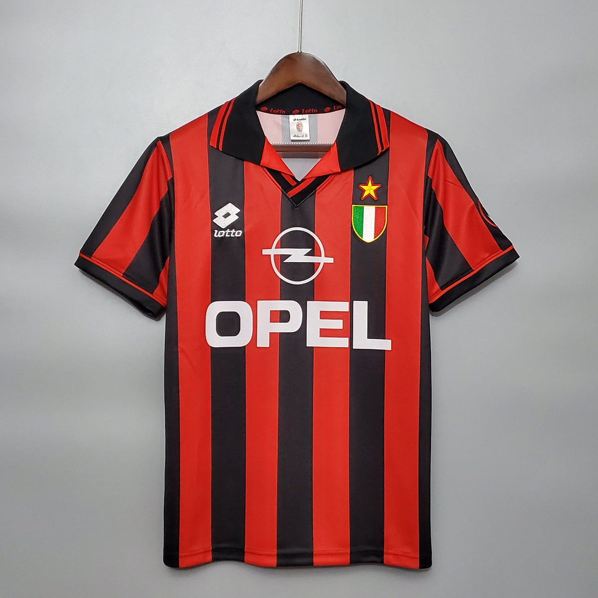 Camiseta Milan Ii 96/97 Hombre (Retro) - Versión Hincha