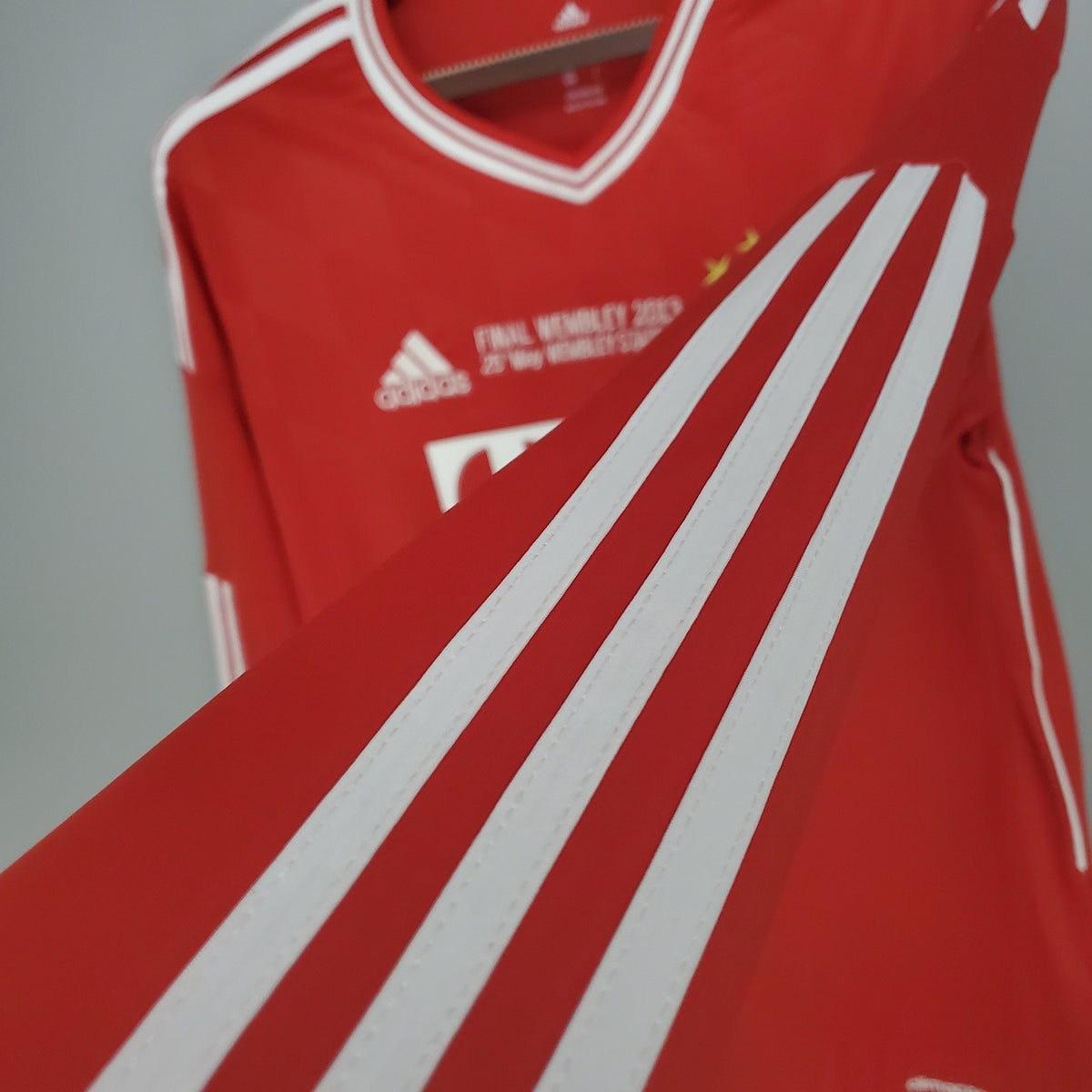 Camiseta Bayern De Munich Local 2013 Hombre (Retro) Manga Larga - Versión Hincha