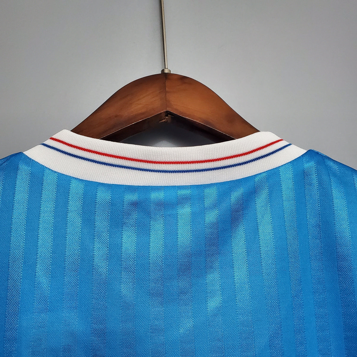 Camiseta Olympique Marseille Visitante 1990 Hombre (Retro) - Versión Hincha