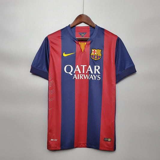 Camiseta Barcelona I 14/15 Hombre (Retro) - Versión Hincha