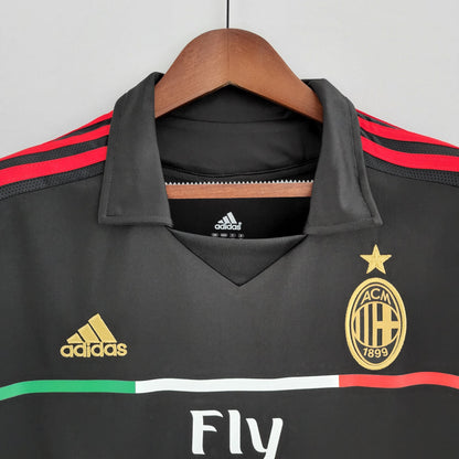 Camiseta Milan Xvii 11/12 Hombre (Retro) - Versión Hincha