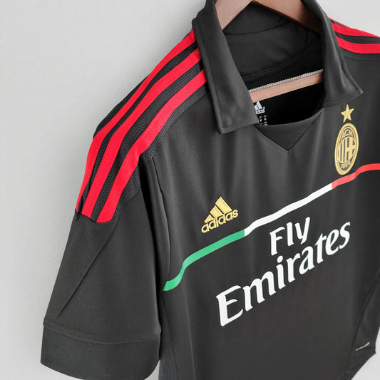 Camiseta Milan Xvii 11/12 Hombre (Retro) - Versión Hincha