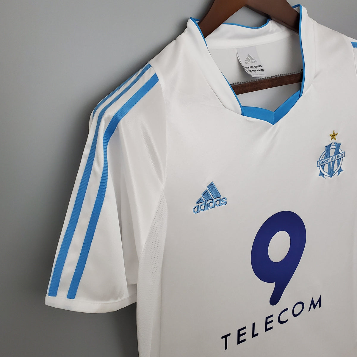 Camiseta Olympique Marseille Vii 02/03 Hombre (Retro) - Versión Hincha
