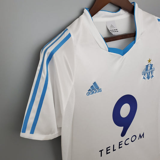 Camiseta Olympique Marseille Vii 02/03 Hombre (Retro) - Versión Hincha