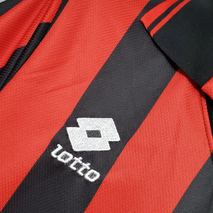Camiseta Milan Ii 96/97 Hombre (Retro) - Versión Hincha