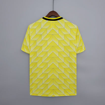 Camiseta Borussia Dortmund Visitante 1988 Hombre (Retro) - Versión Hincha