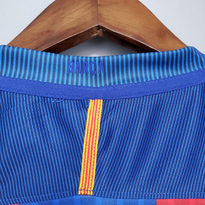 Camiseta Barcelona I 16/17 Hombre (Retro) - Versión Hincha