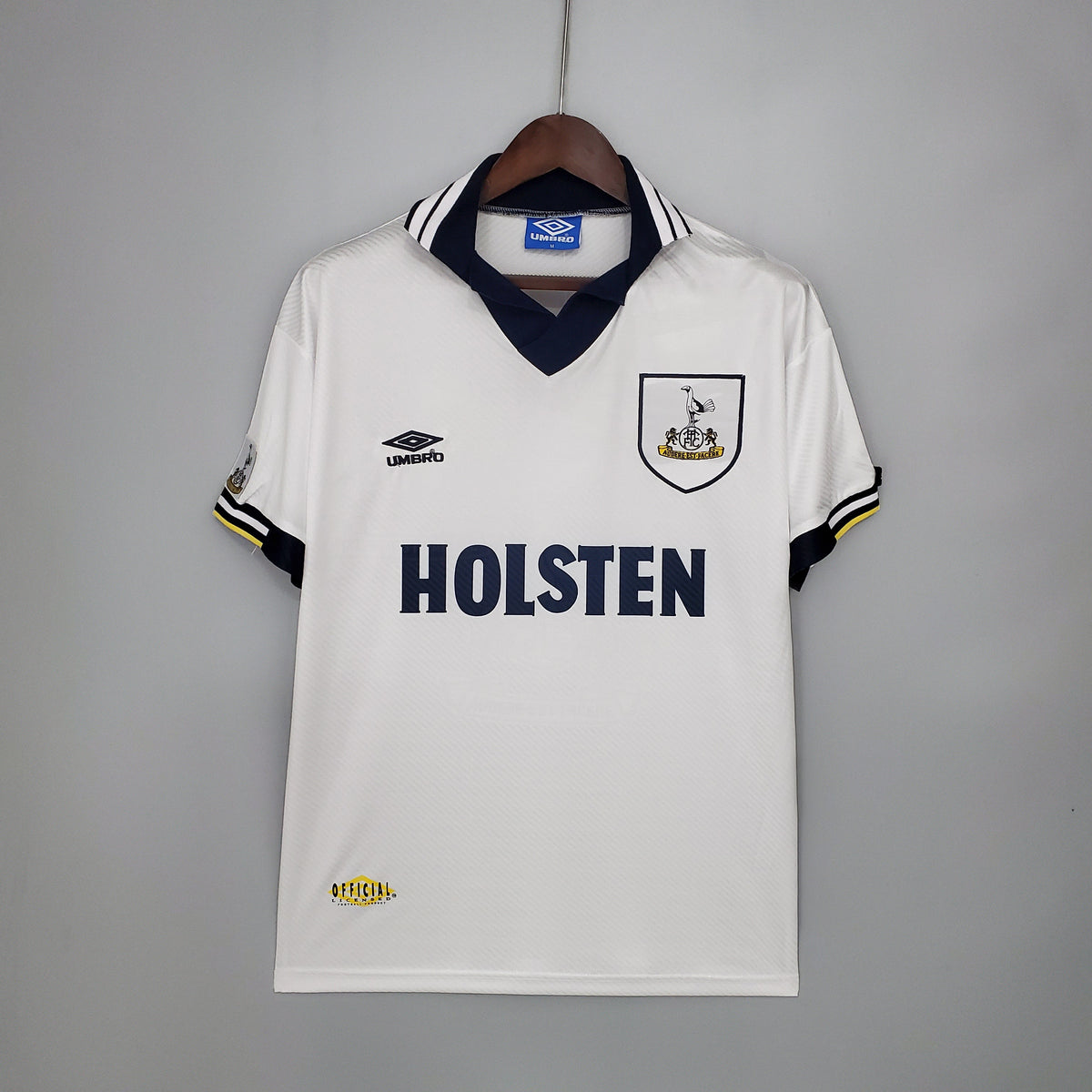 Camiseta Tottenham L 94/95 Hombre (Retro) - Versión Hincha