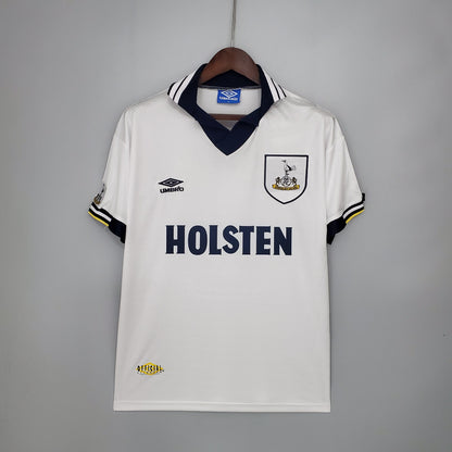 Camiseta Tottenham L 94/95 Hombre (Retro) - Versión Hincha