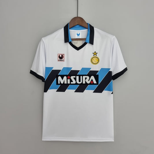 Camiseta Inter de Milan I 90/91 Hombre (Retro) - Versión Hincha