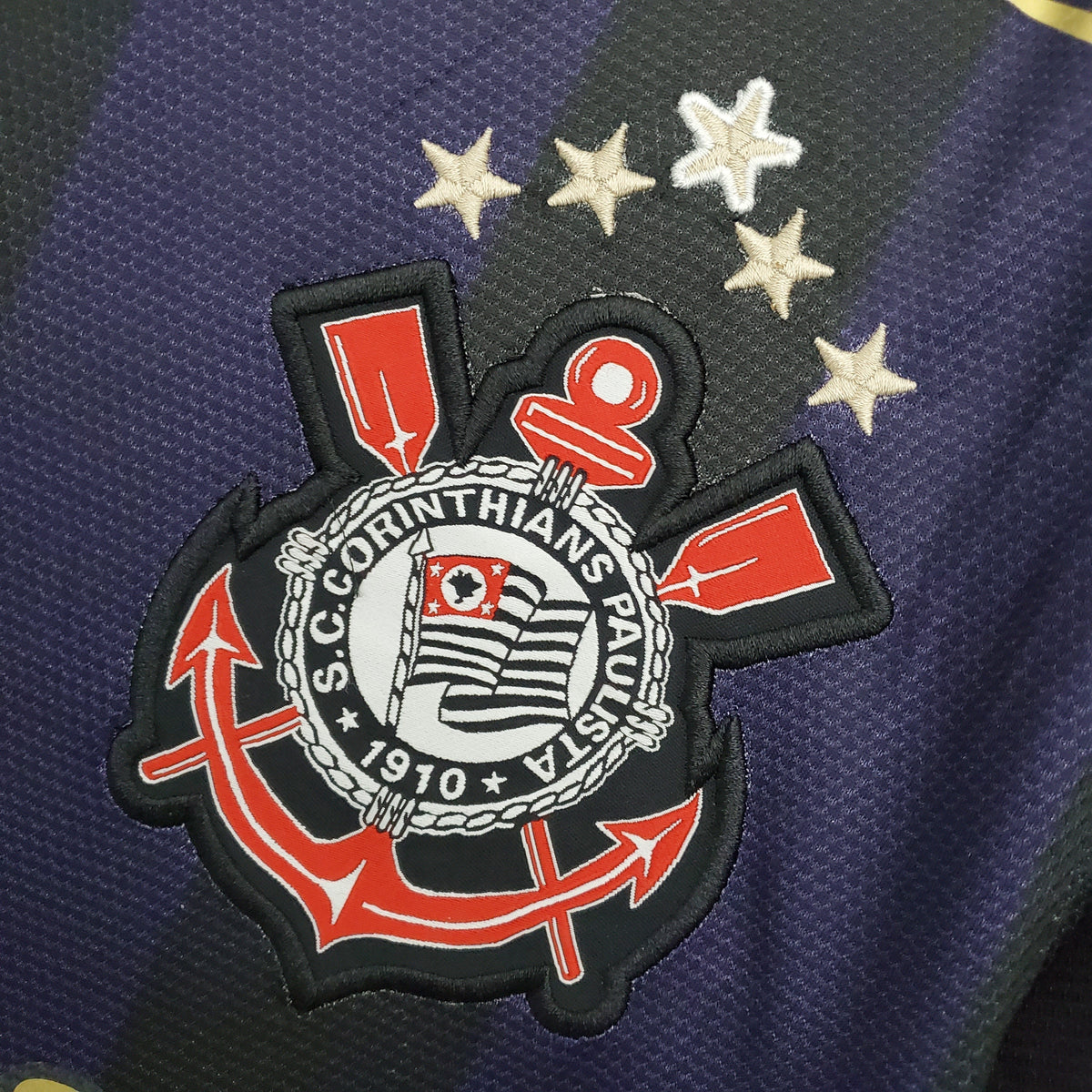 Camiseta Corinthians Lli 09/10 Hombre (Retro) - Versión Hincha