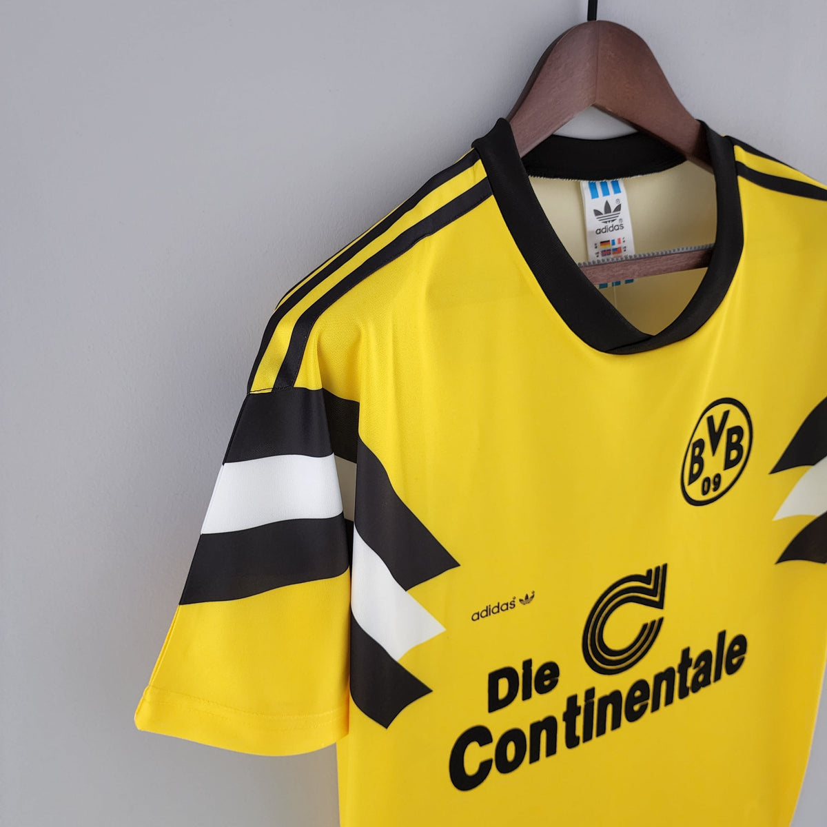 Camiseta Borussia Dortmund Tercera 1989 Hombre (Retro) - Versión Hincha