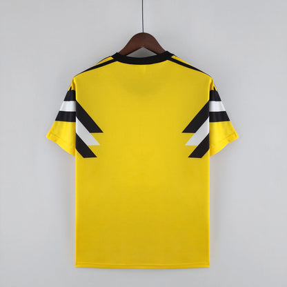 Camiseta Borussia Dortmund Tercera 1989 Hombre (Retro) - Versión Hincha