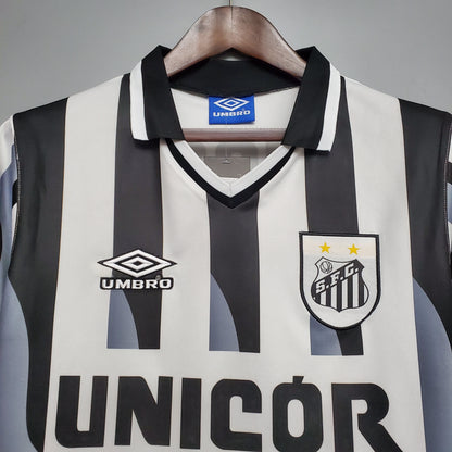 Camiseta Santos L 1998 Hombre (Retro) - Versión Hincha