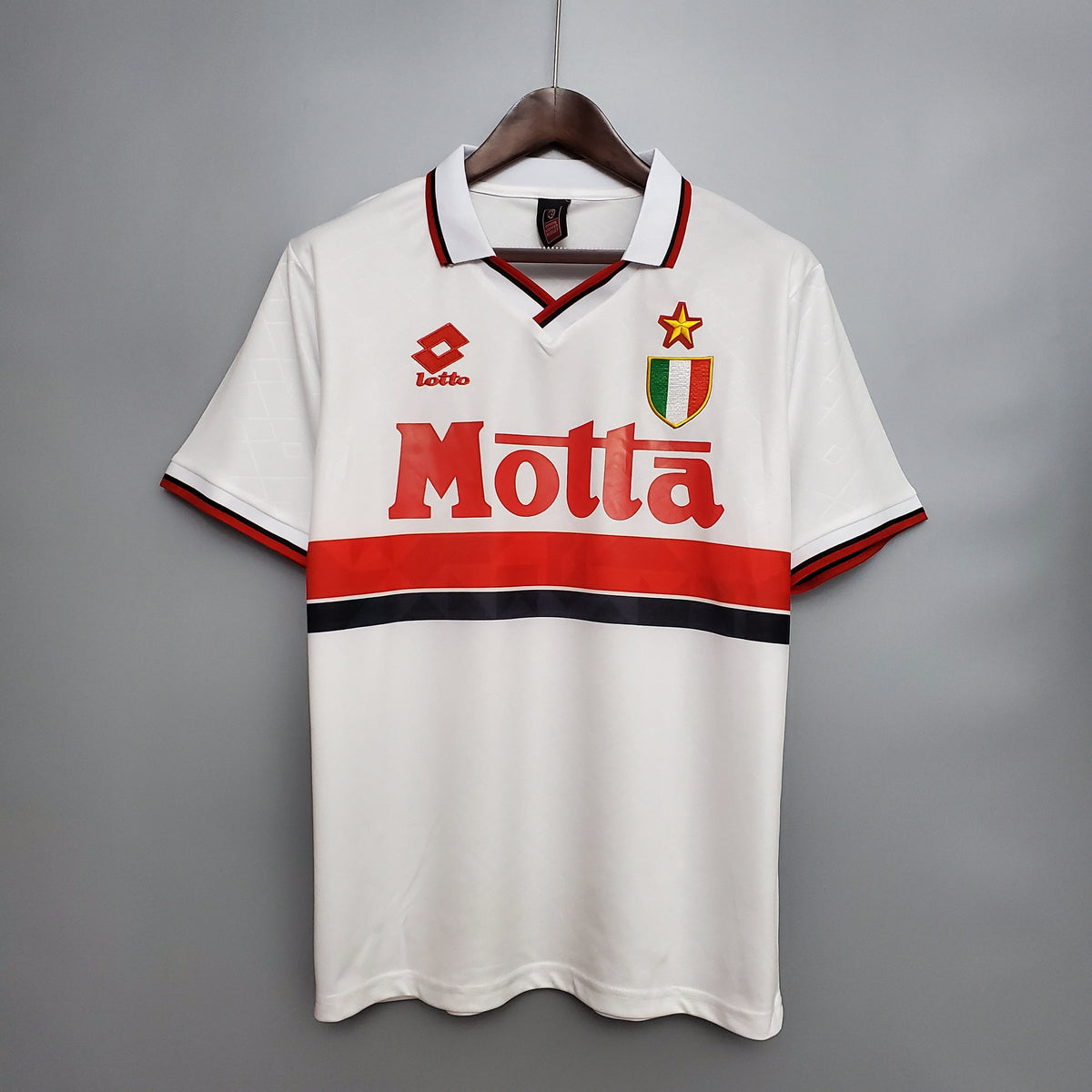 Camiseta Milan Iv 93/94 Hombre (Retro) - Versión Hincha
