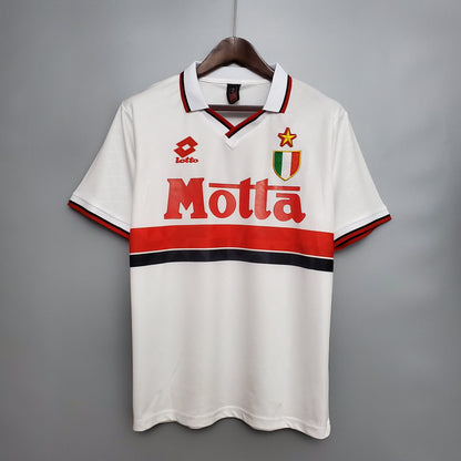 Camiseta Milan Iv 93/94 Hombre (Retro) - Versión Hincha
