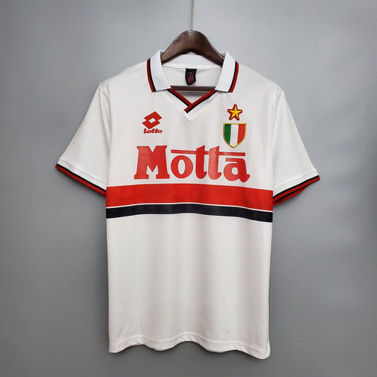 Camiseta Milan Iv 93/94 Hombre (Retro) - Versión Hincha