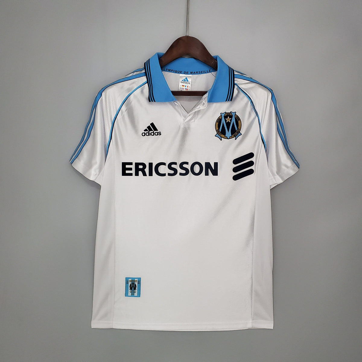 Camiseta Olympique Marseille Iv 98/99 Hombre (Retro) - Versión Hincha