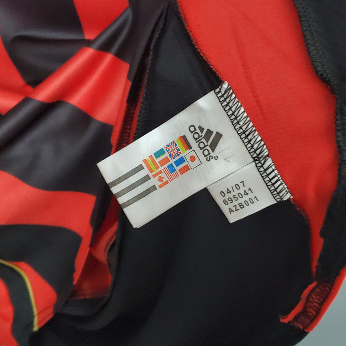 Camiseta Milan V 06/07 Hombre (Retro) - Versión Hincha