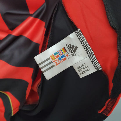 Camiseta Milan V 06/07 Hombre (Retro) - Versión Hincha