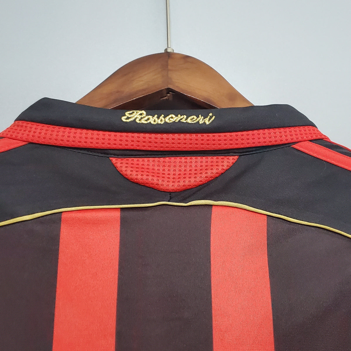 Camiseta Milan V 06/07 Hombre (Retro) - Versión Hincha